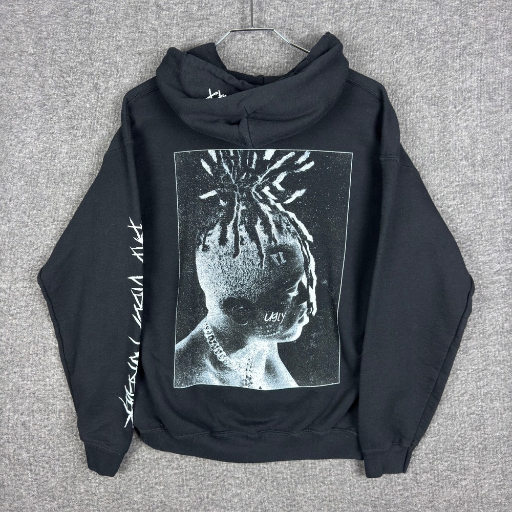 XXXTentacion Hoodie Mens Medium Black Bad Vibes Forever Graphic Pullover